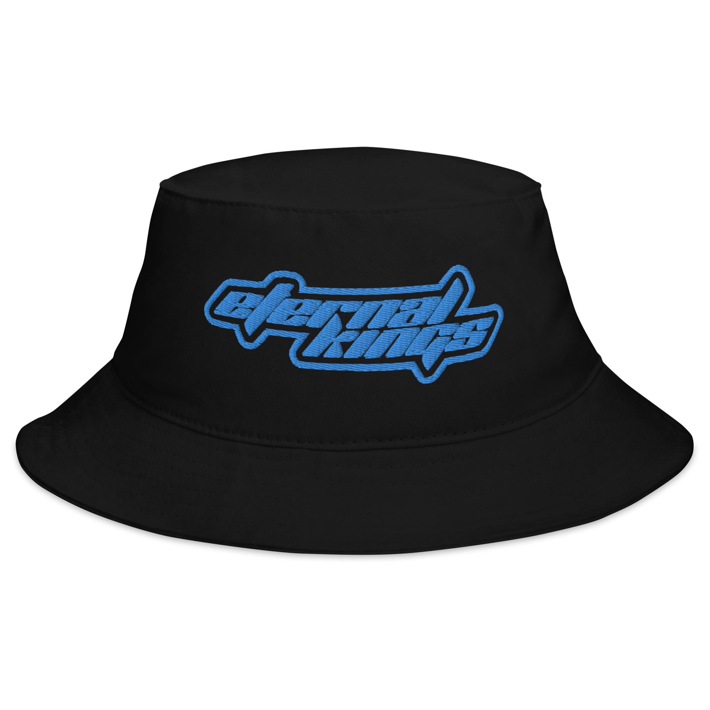 Aqua/Teal eternal kings word logo Bucket Hat