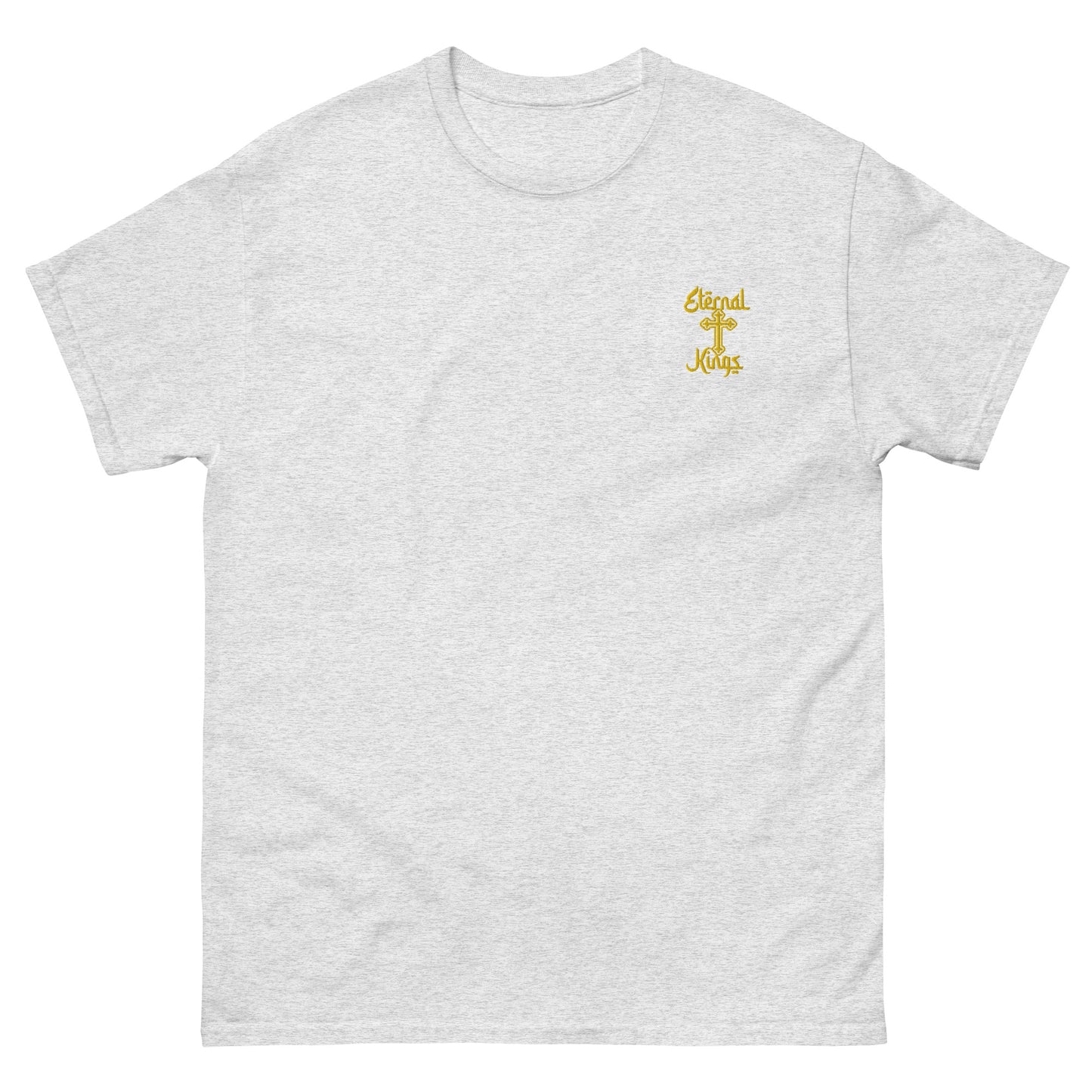 Yellow eternal kings cross logo t-shirt