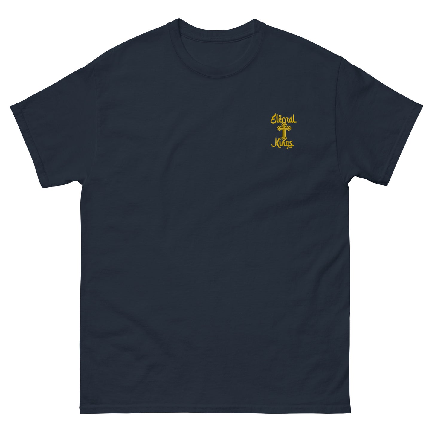 Yellow eternal kings cross logo t-shirt