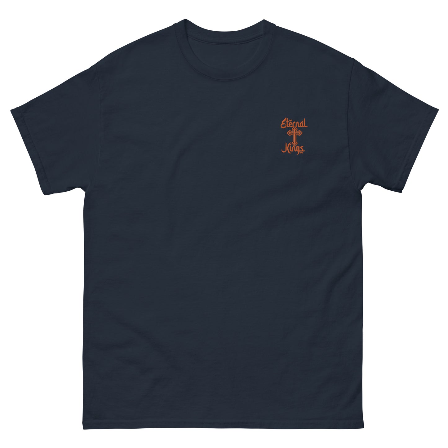 Orange eternal kings cross logo t-shirt