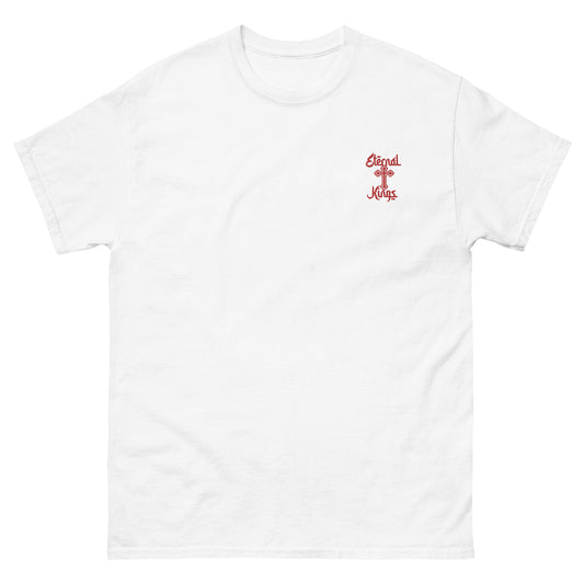 Red eternal kings cross logo t-shirt