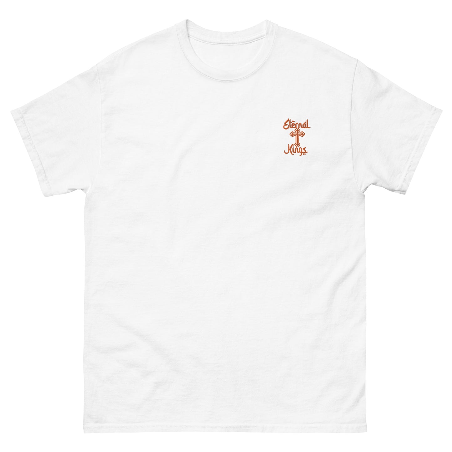 Orange eternal kings cross logo t-shirt