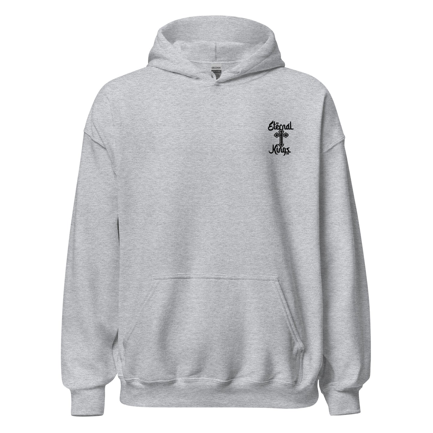 Black eternal kings cross logo Hoodie